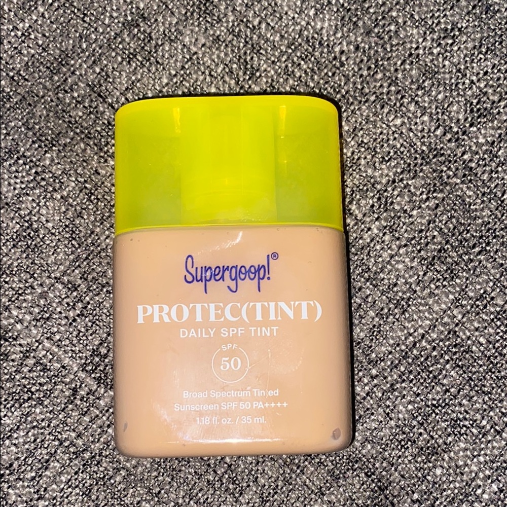 Supergoop! Protect(Tint) SPF 50 with Bright Yellow Cap